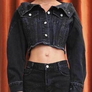 Sandy Liang Reny Denim Jacket